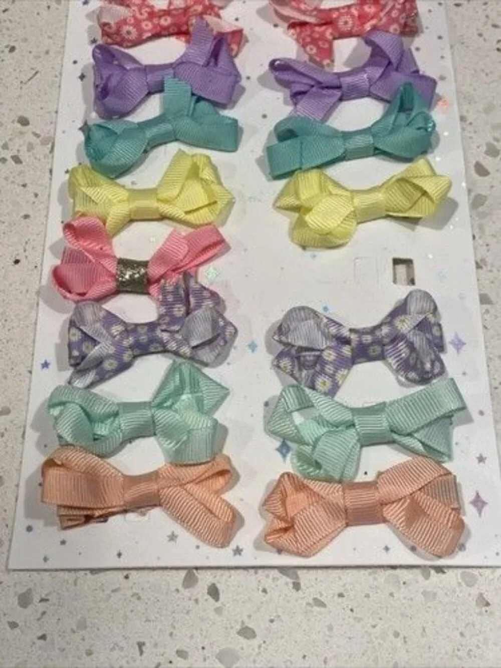 baby barrettes 18 Total
